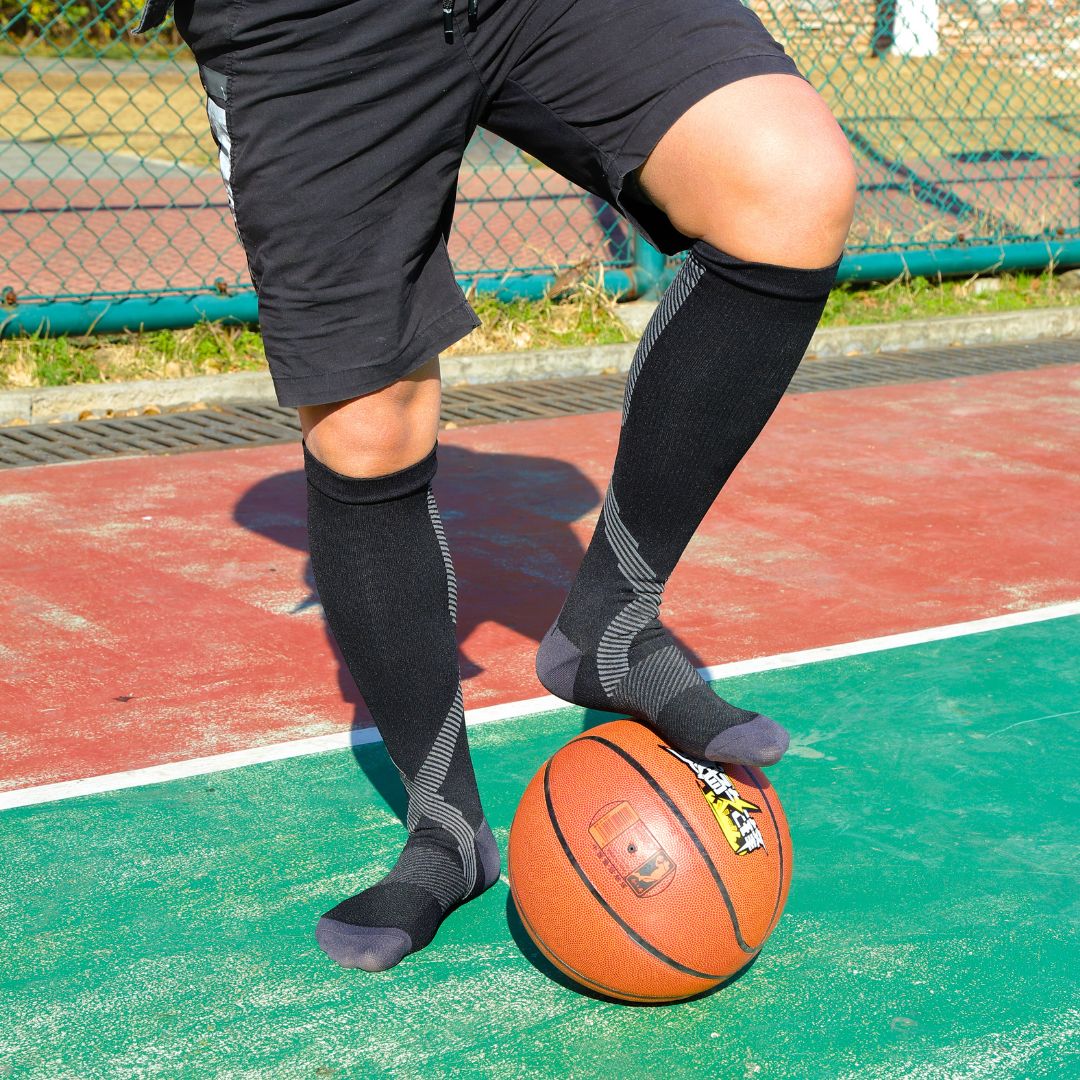 Kinetix Compression Socks - Black - Image 5
